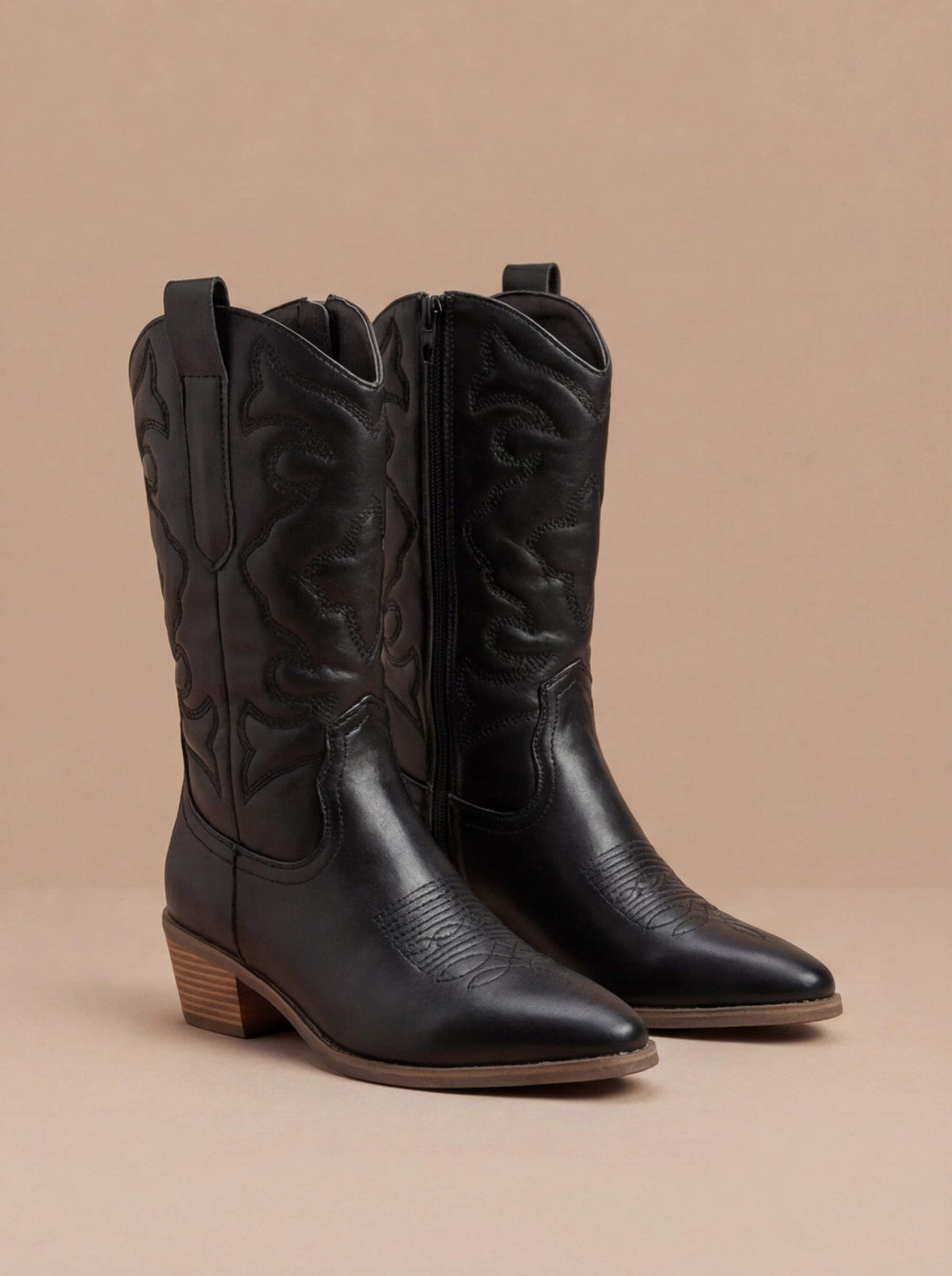 Nova | Stivale Western Metallizzato