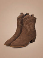 Sage | Stivale Western Scamosciato