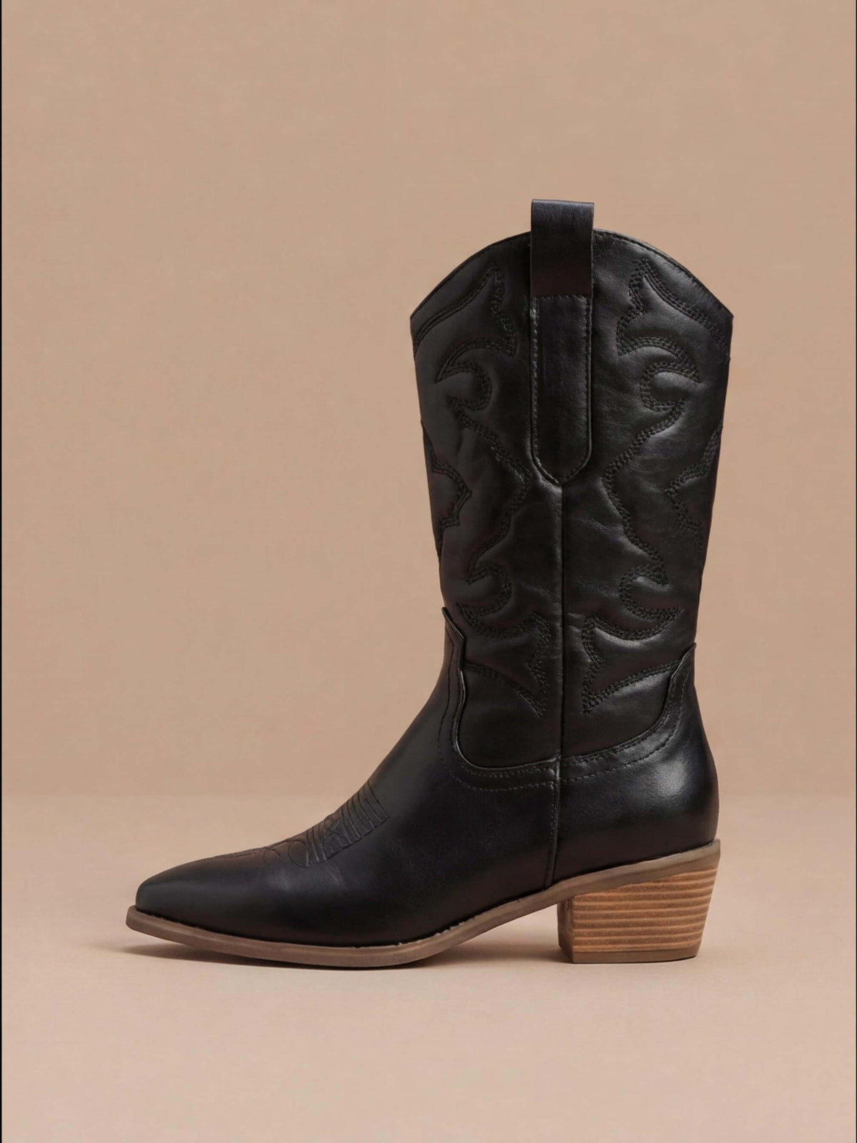 Nova | Stivale Western Metallizzato