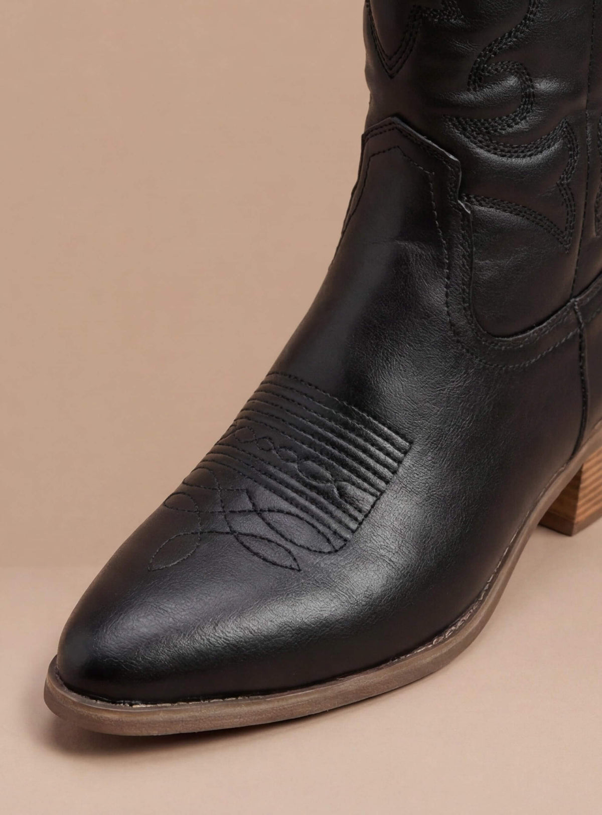 Nova | Stivale Western Metallizzato