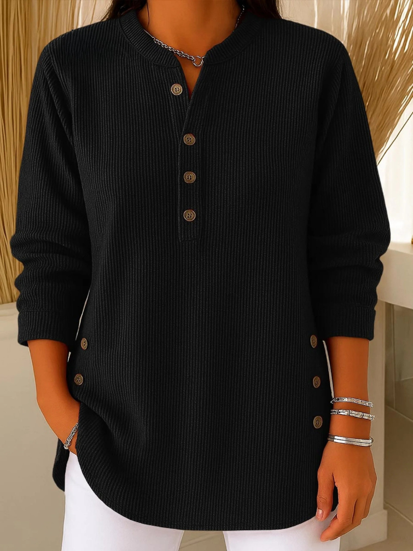 Iris | Tunica Henley con Bottoni