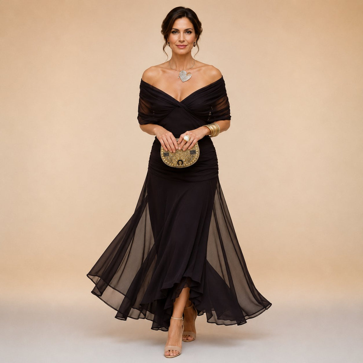 Teresa | Abito lungo elegante da cerimonia