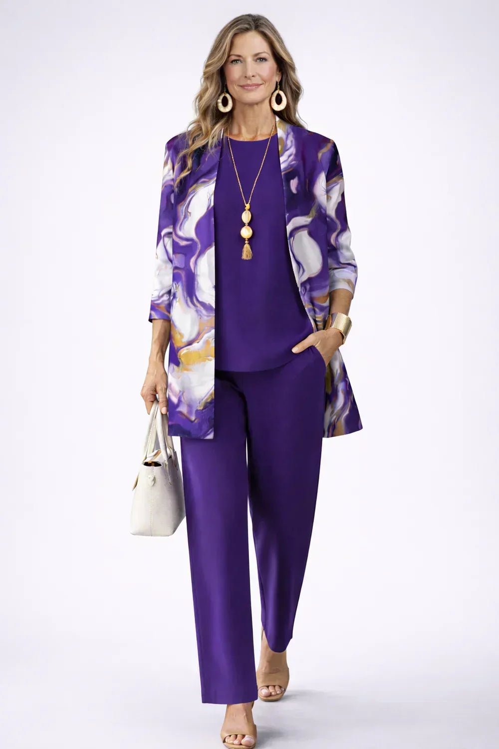 Violet | Completo tre pezzi dall’eleganza classica