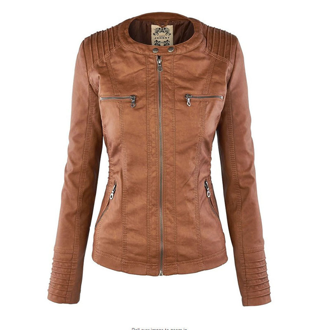 Sveva | Giacca in Pelle Robusta ed Elegante
