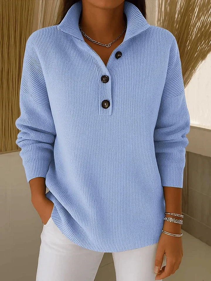 Dorotea | Maglione Polo Scollo a V