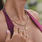 Collana di Perle in Pietra Alashan