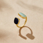 Anello Avvolgente Acquamarina