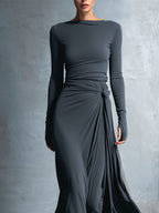 Maia | Abito lungo fluido ed elegante