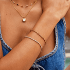 Bracciale Tennis Gold Cordelia