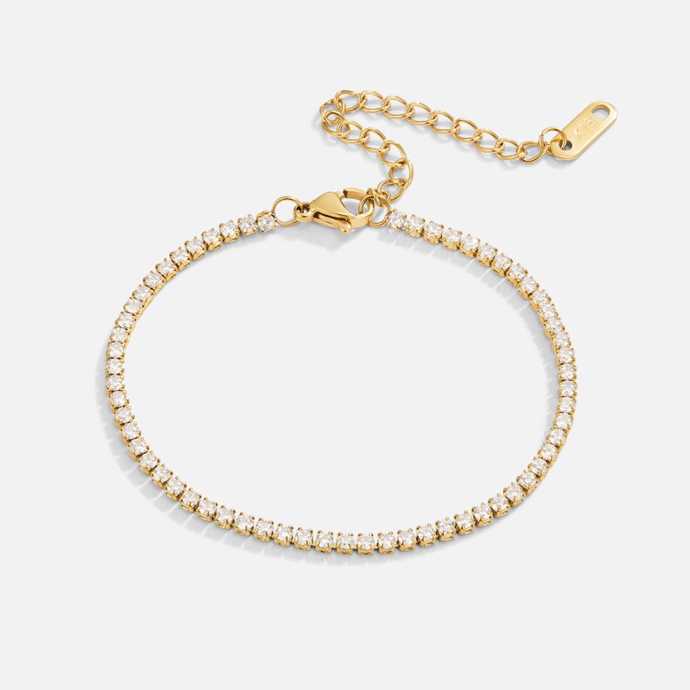 Bracciale Tennis Gold Cordelia