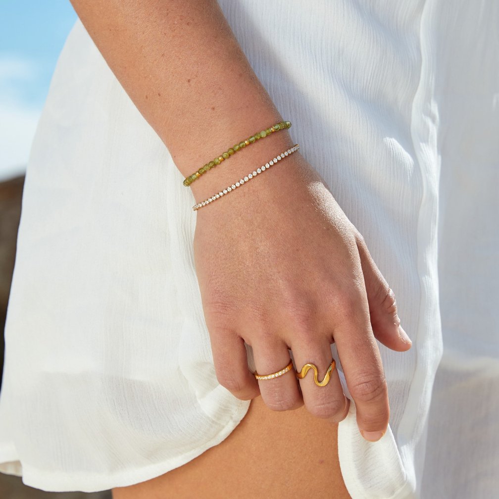 Bracciale Tennis Gold Cordelia