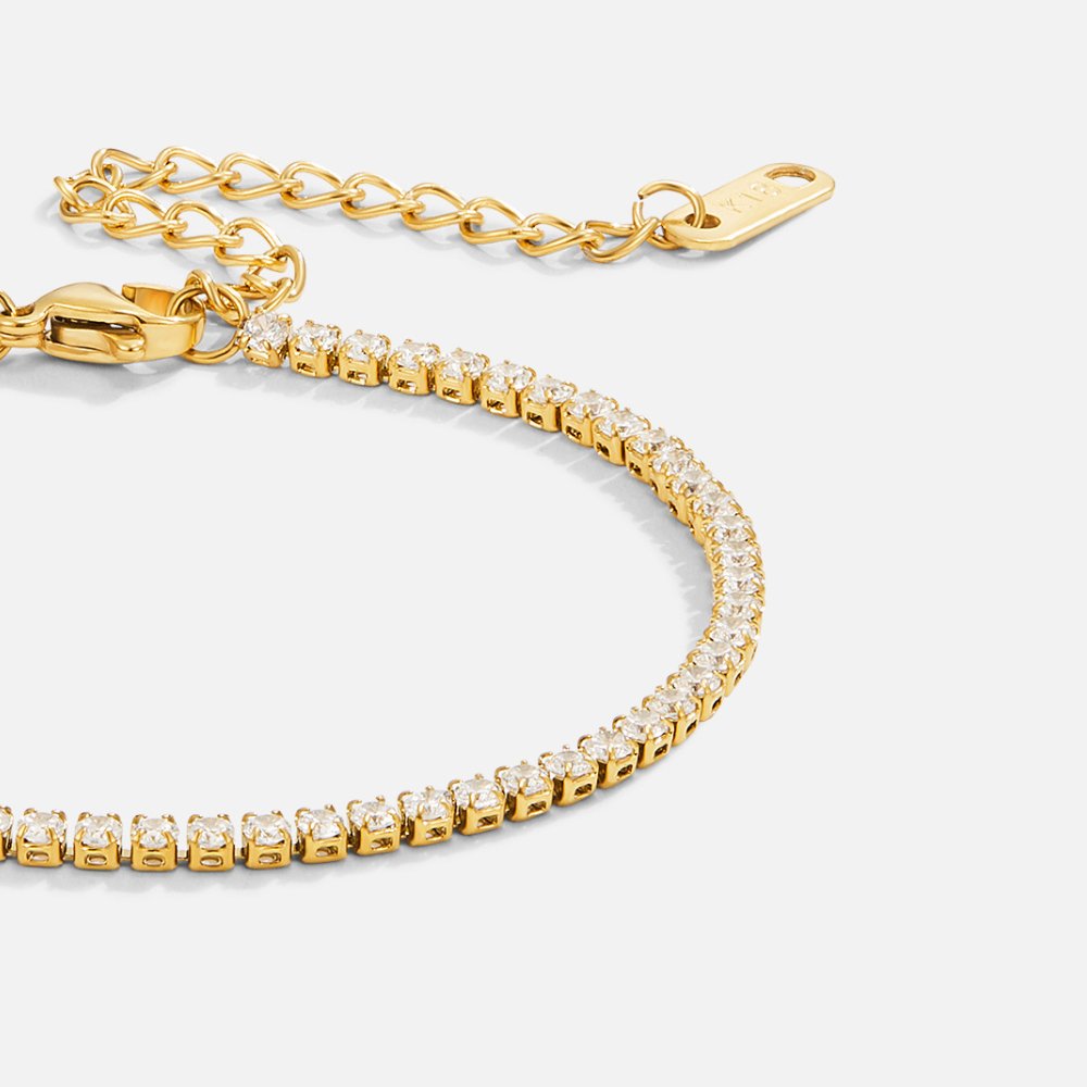 Bracciale Tennis Gold Cordelia