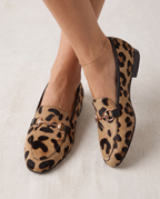 Mocassino Serena — Leopardo con Morsetto