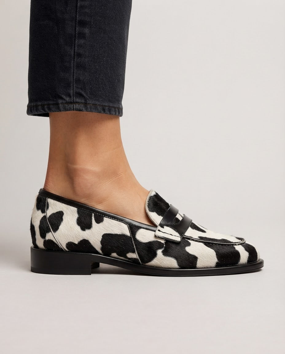 Mocassino Nives — Mucca con Mascherina Penny