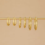 Set di Orecchini a Cerchio Triplo